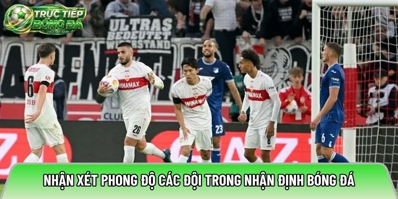 Nhận xét phong độ các đội trong nhận định bóng đá