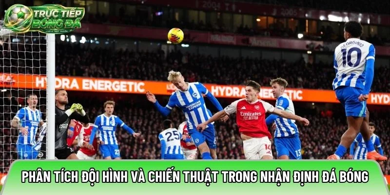 Phân tích đội hình và chiến thuật trong nhận định đá bóng
