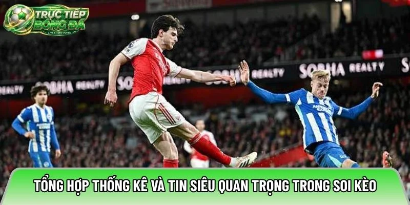 Tổng hợp thống kê và tin siêu quan trọng trong soi kèo